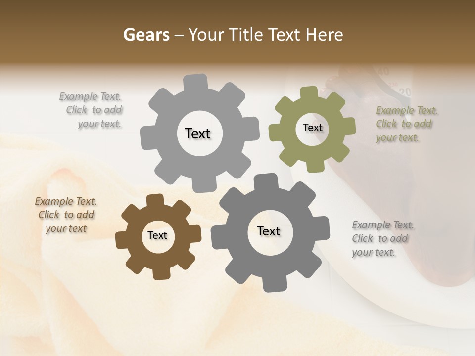 White Women Sharing PowerPoint Template