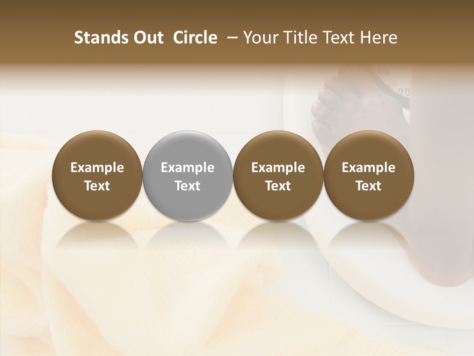 White Women Sharing PowerPoint Template