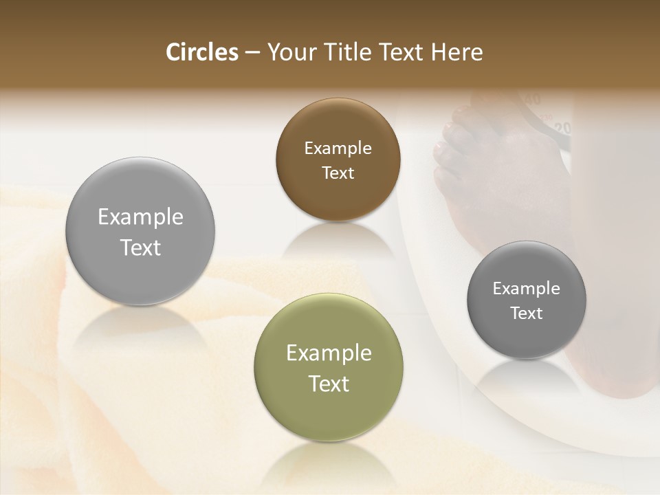 White Women Sharing PowerPoint Template