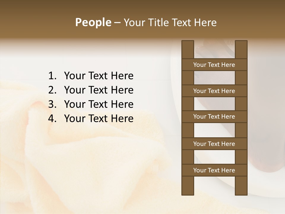 White Women Sharing PowerPoint Template