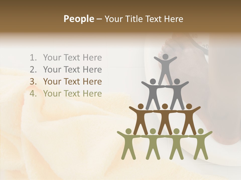 White Women Sharing PowerPoint Template