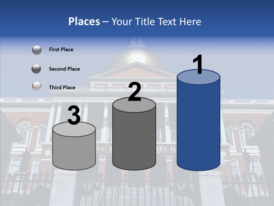 Senior  Togetherness Touching PowerPoint Template