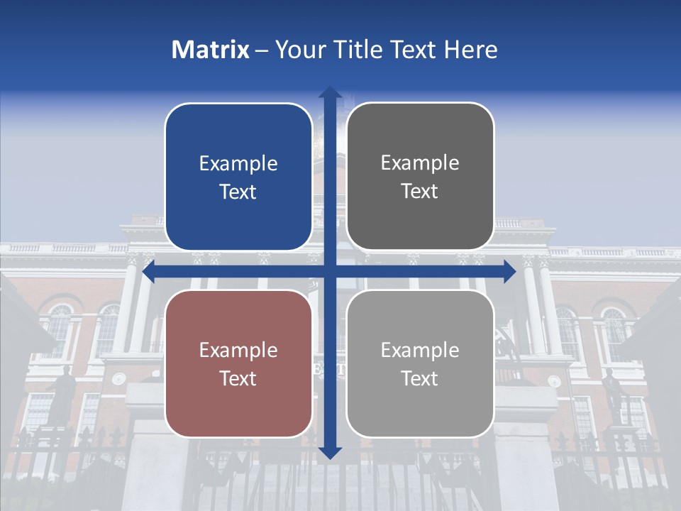 Senior  Togetherness Touching PowerPoint Template