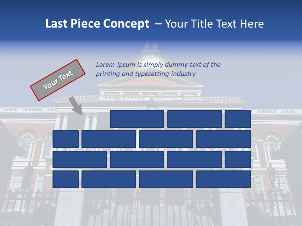 Senior  Togetherness Touching PowerPoint Template