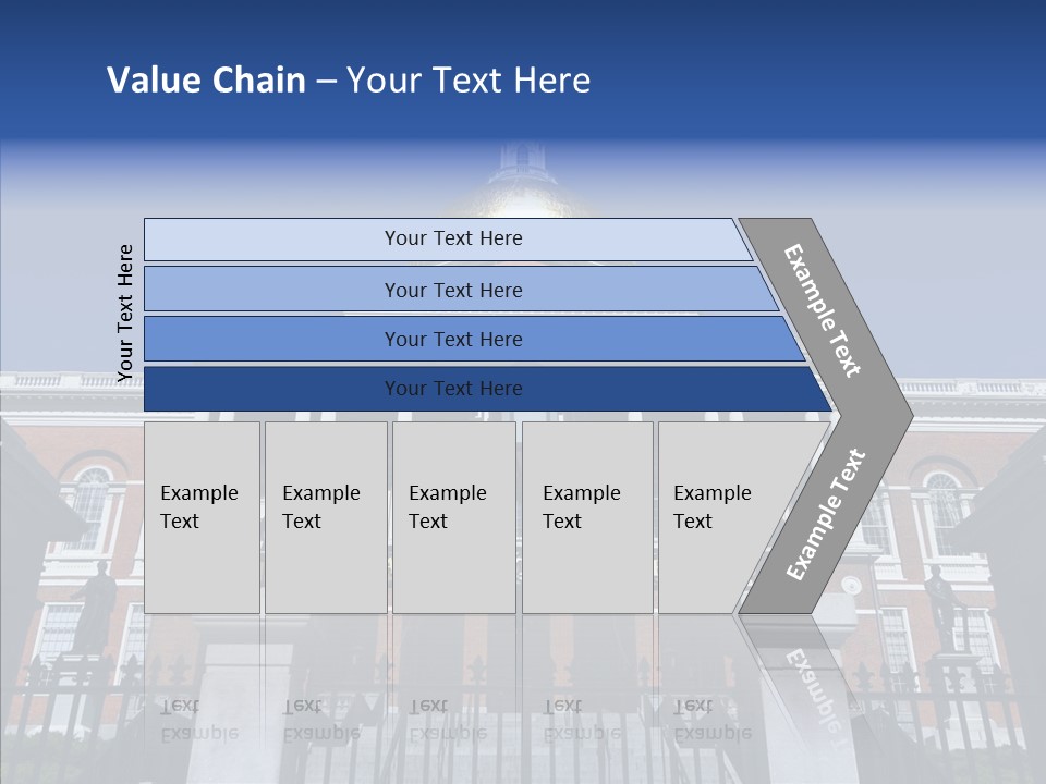 Senior  Togetherness Touching PowerPoint Template