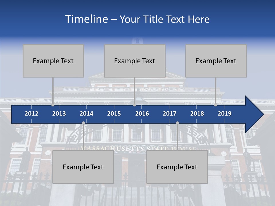 Senior  Togetherness Touching PowerPoint Template