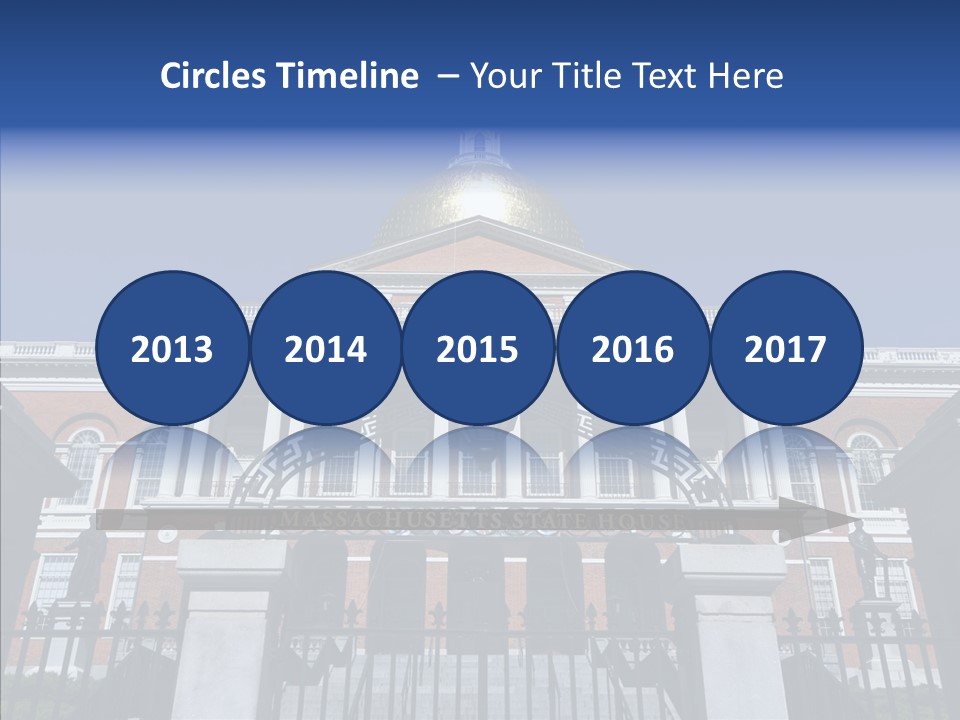 Senior  Togetherness Touching PowerPoint Template