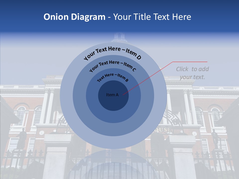 Senior  Togetherness Touching PowerPoint Template