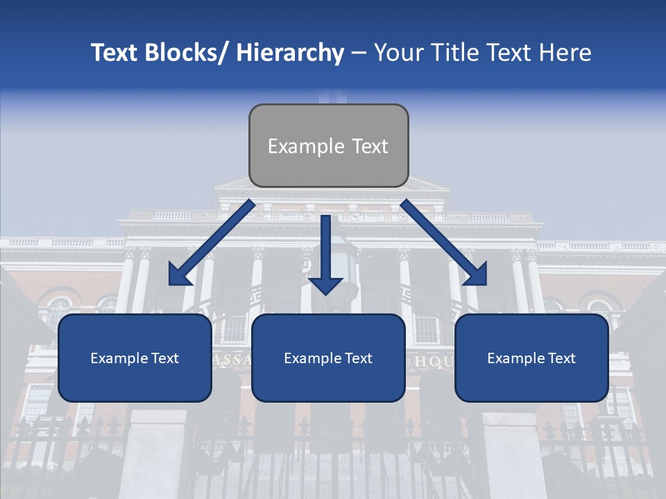 Senior  Togetherness Touching PowerPoint Template