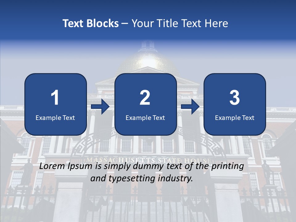Senior  Togetherness Touching PowerPoint Template