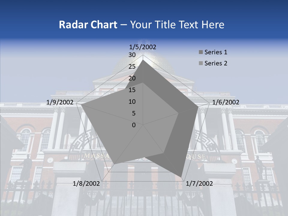 Senior  Togetherness Touching PowerPoint Template