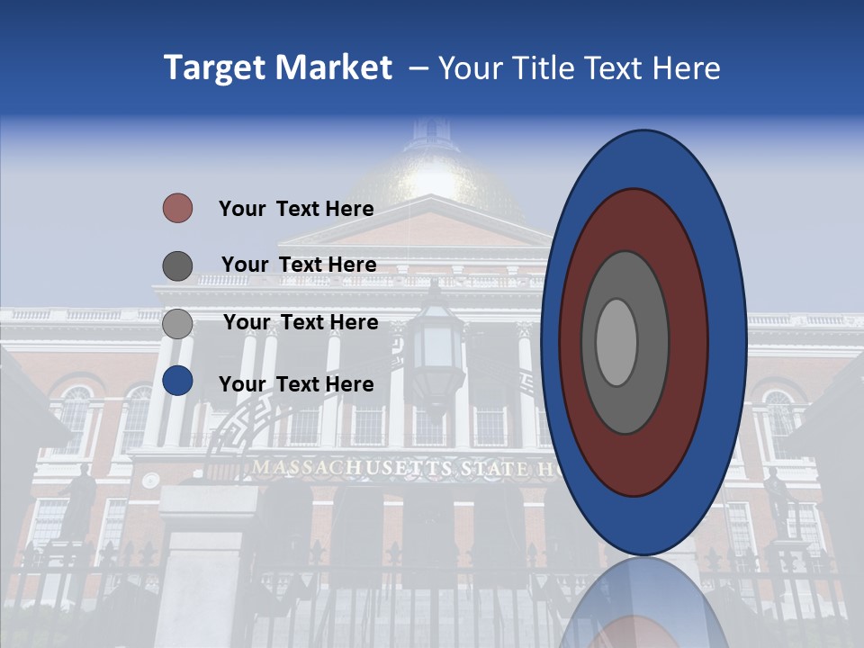 Senior  Togetherness Touching PowerPoint Template