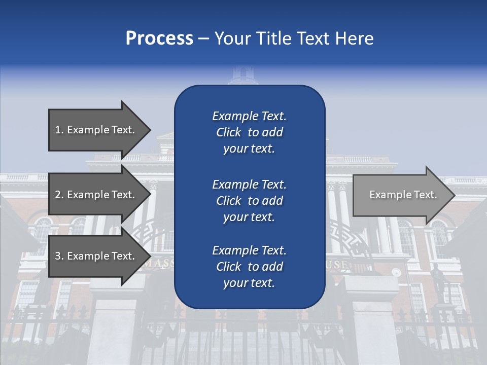 Senior  Togetherness Touching PowerPoint Template