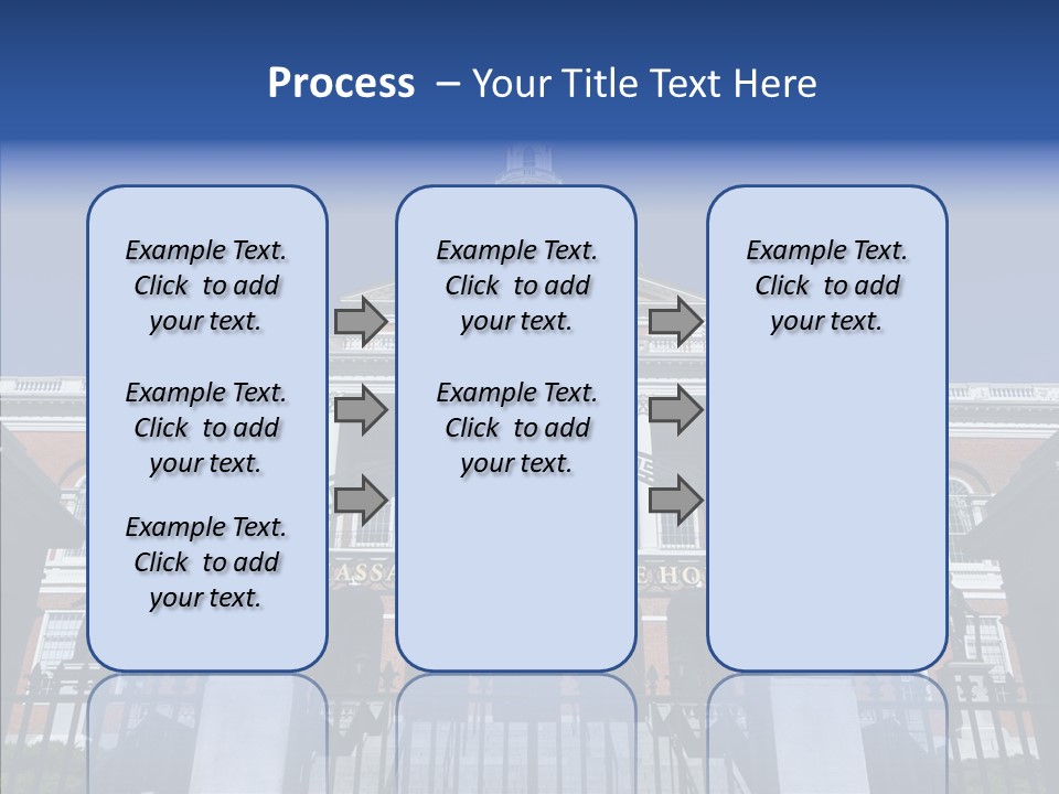Senior  Togetherness Touching PowerPoint Template
