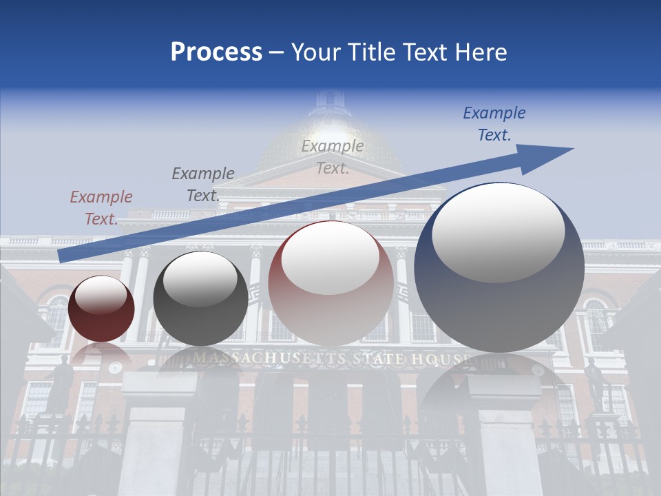 Senior  Togetherness Touching PowerPoint Template