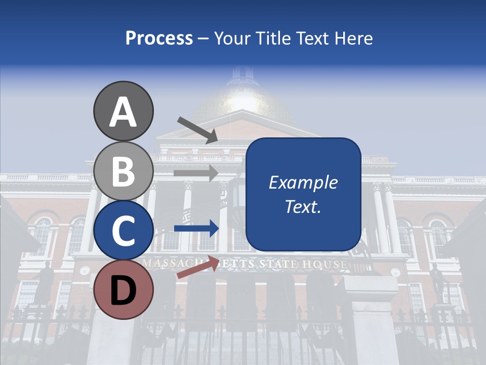 Senior  Togetherness Touching PowerPoint Template