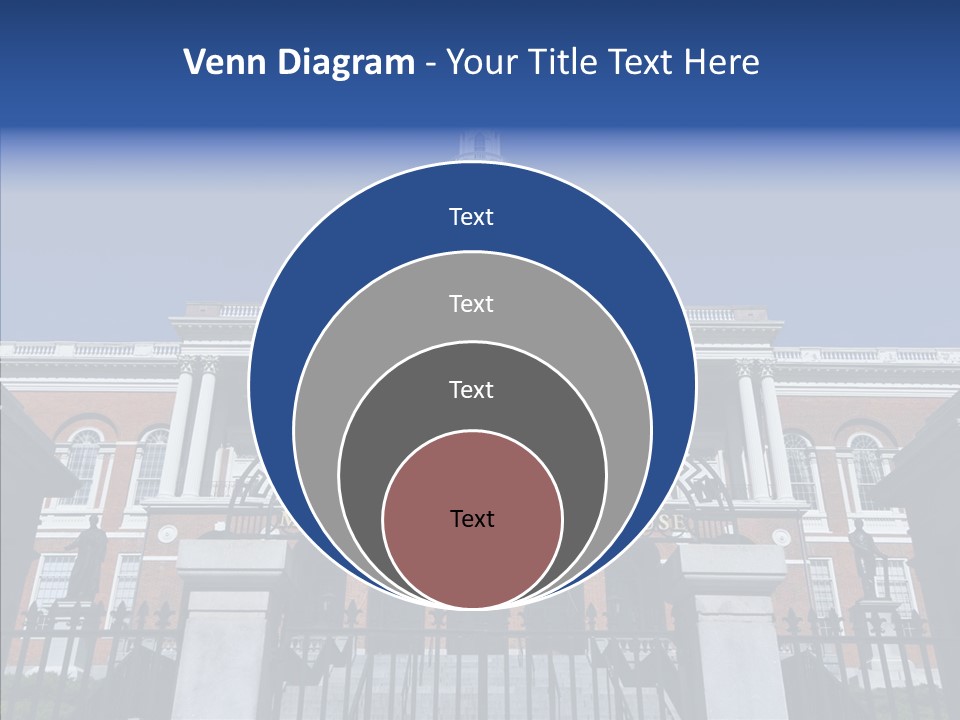 Senior  Togetherness Touching PowerPoint Template