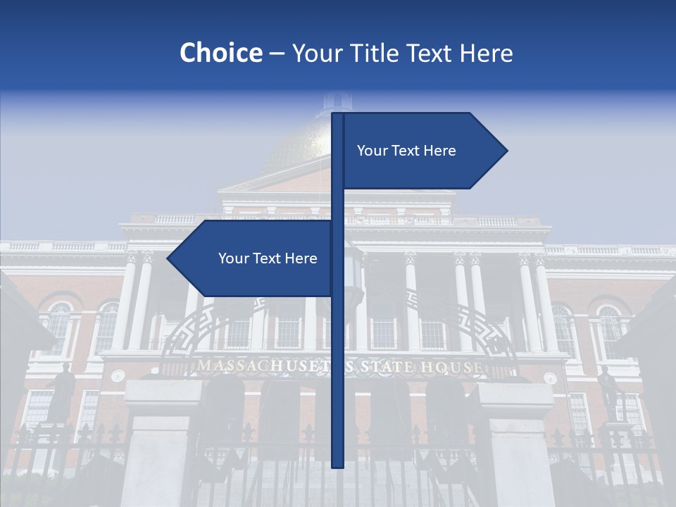 Senior  Togetherness Touching PowerPoint Template