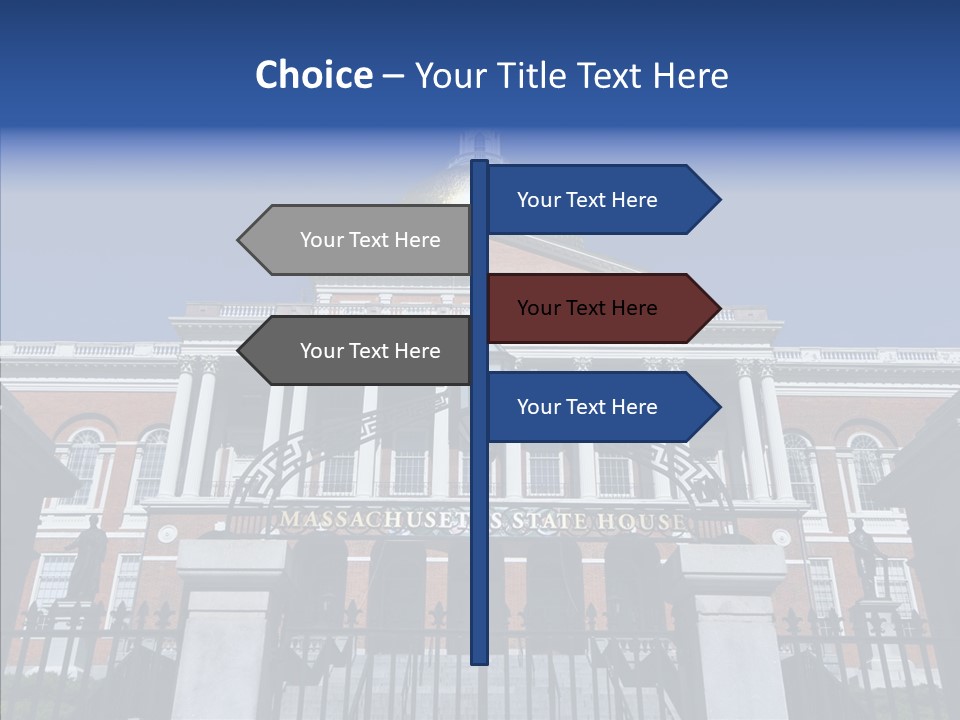 Senior  Togetherness Touching PowerPoint Template
