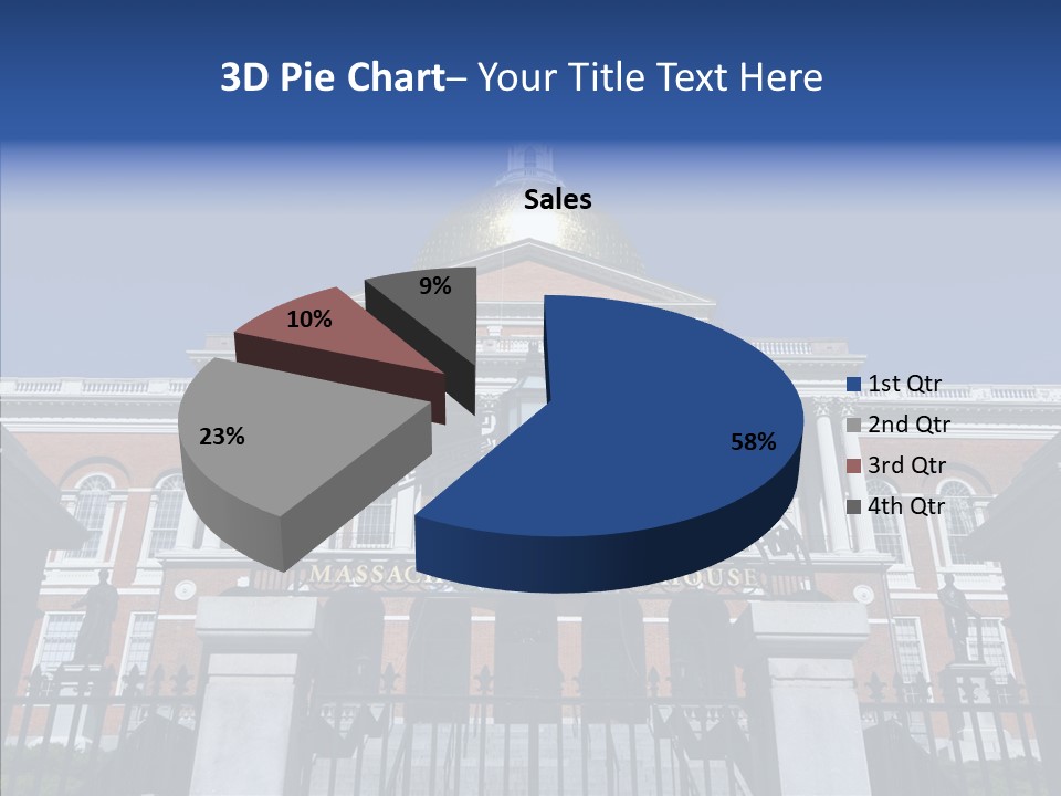 Senior  Togetherness Touching PowerPoint Template