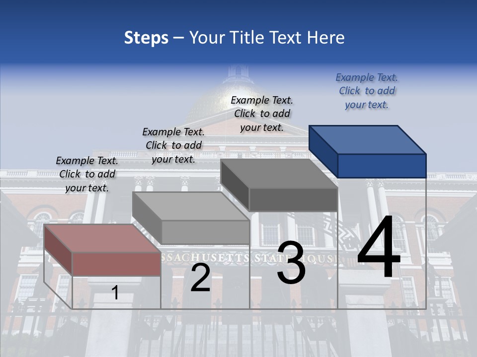Senior  Togetherness Touching PowerPoint Template