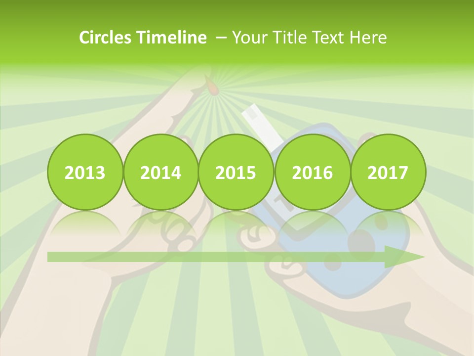 Helping Hand Background Sharing PowerPoint Template