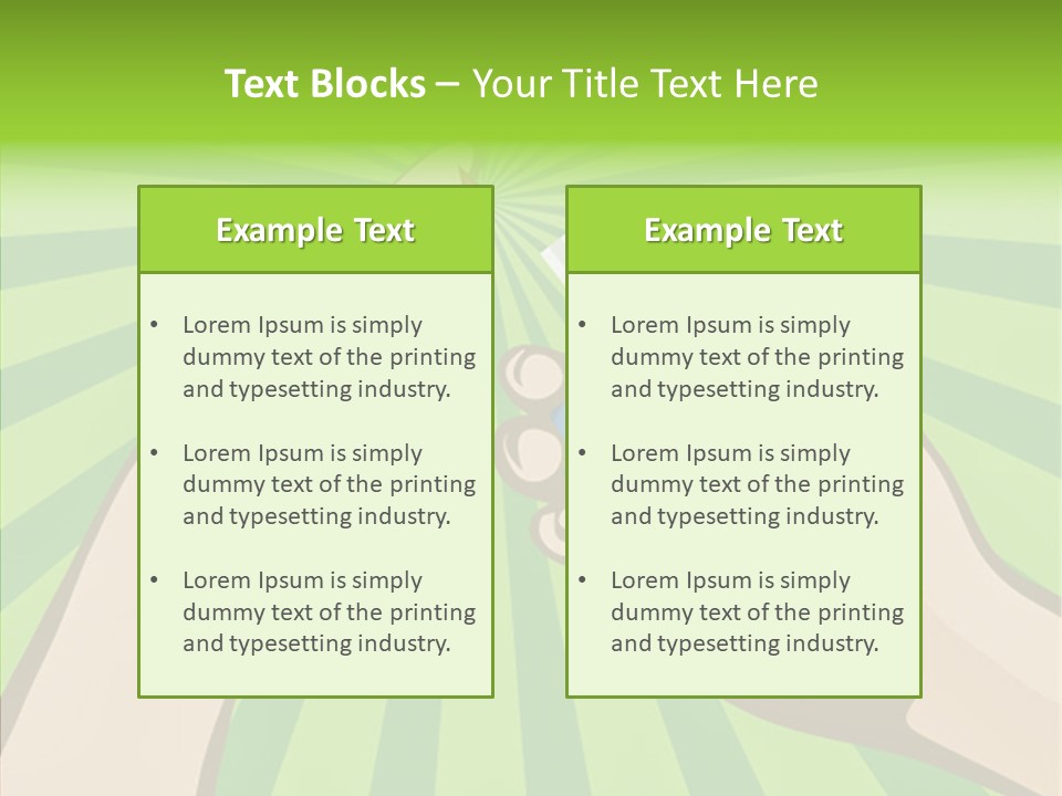 Helping Hand Background Sharing PowerPoint Template