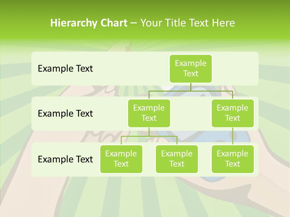 Helping Hand Background Sharing PowerPoint Template