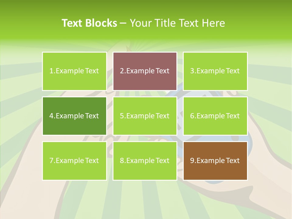 Helping Hand Background Sharing PowerPoint Template