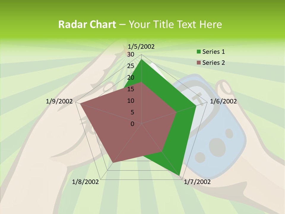 Helping Hand Background Sharing PowerPoint Template