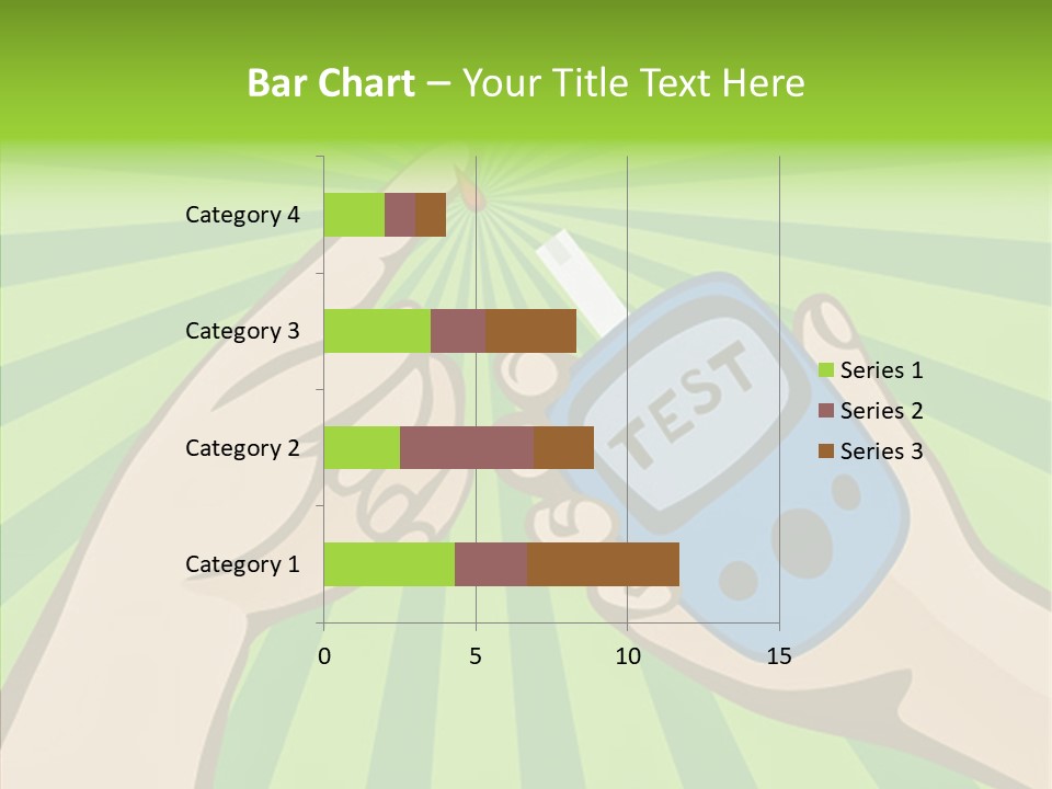 Helping Hand Background Sharing PowerPoint Template