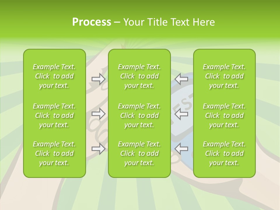 Helping Hand Background Sharing PowerPoint Template