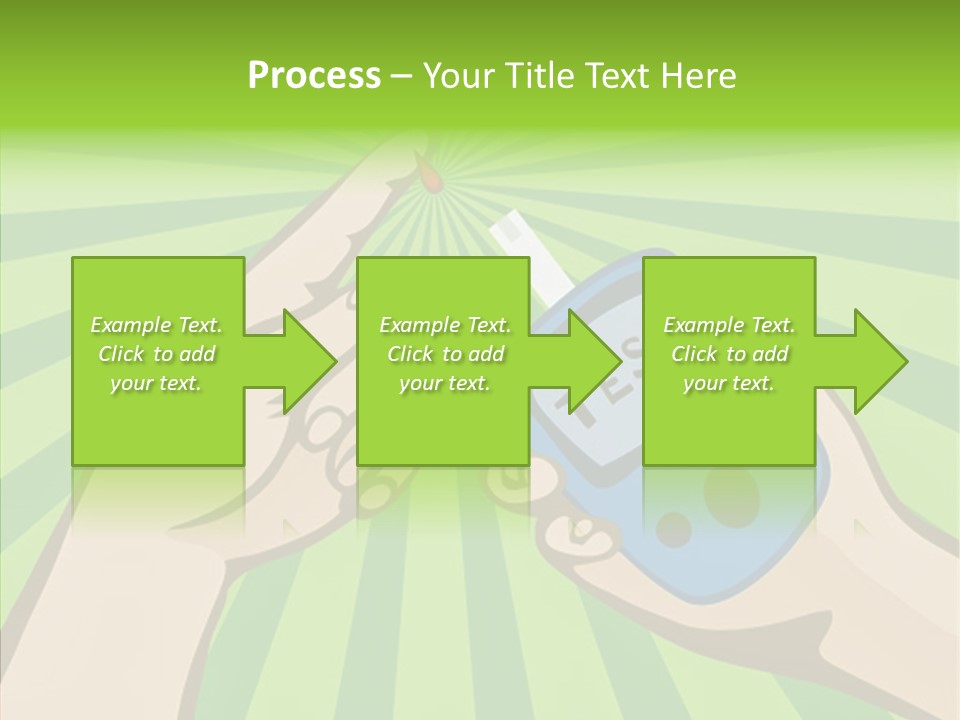 Helping Hand Background Sharing PowerPoint Template