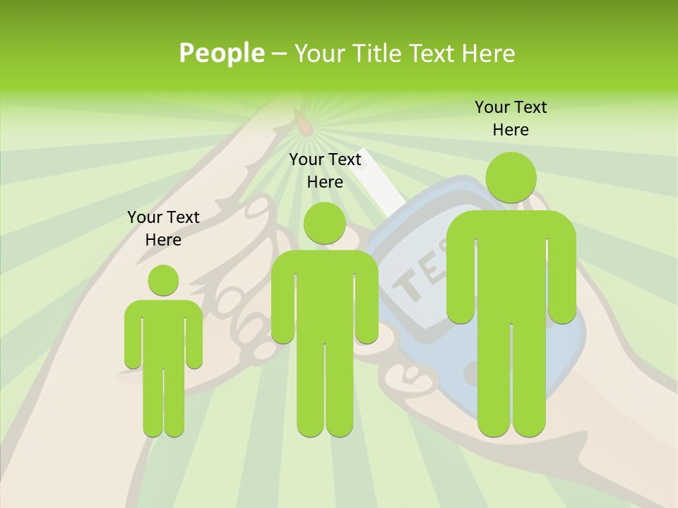 Helping Hand Background Sharing PowerPoint Template