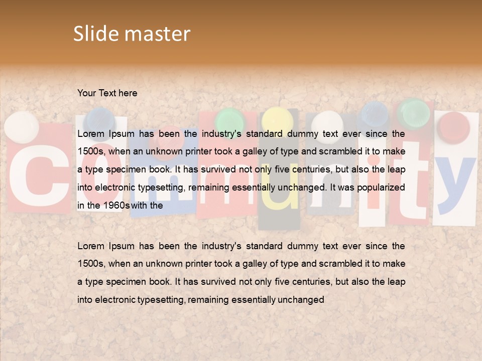 Female Human Elder PowerPoint Template