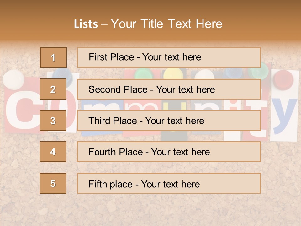 Female Human Elder PowerPoint Template