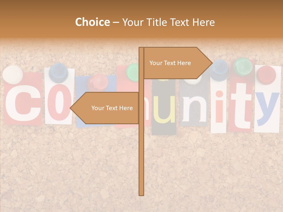 Female Human Elder PowerPoint Template