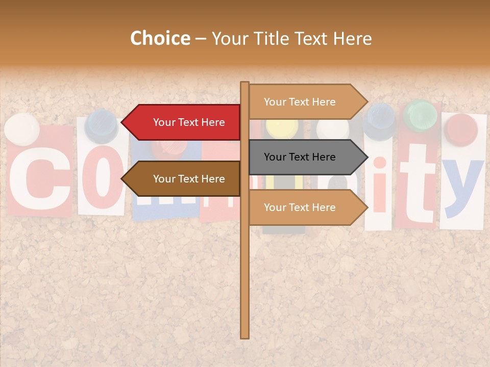 Female Human Elder PowerPoint Template