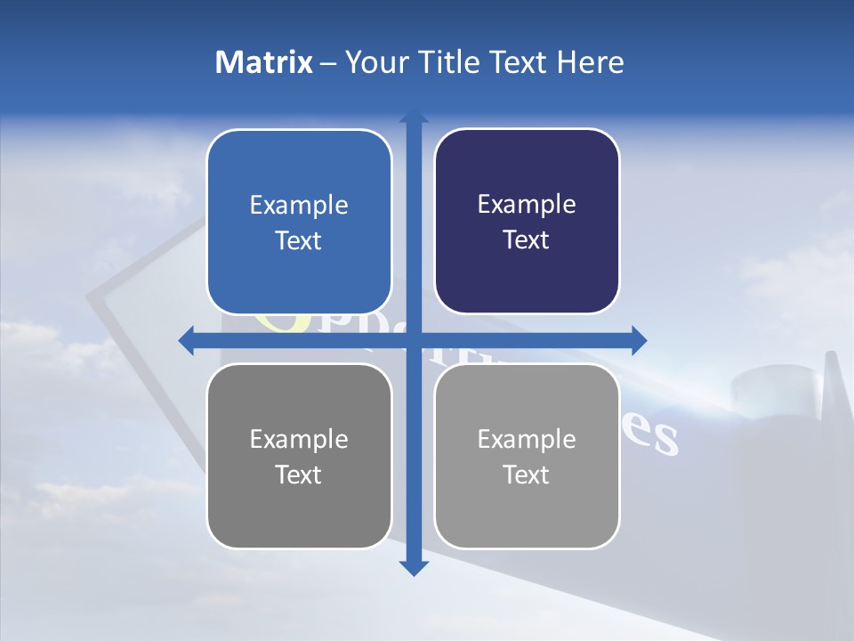 White Background Background Hold PowerPoint Template