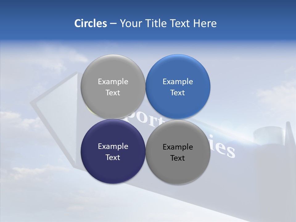 White Background Background Hold PowerPoint Template