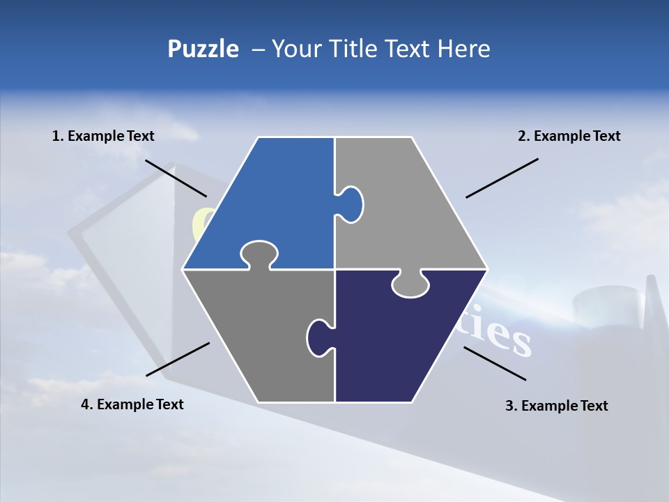 White Background Background Hold PowerPoint Template