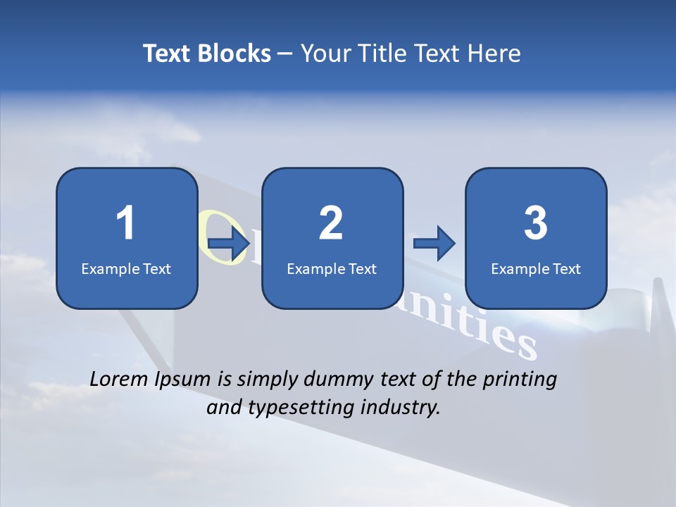White Background Background Hold PowerPoint Template