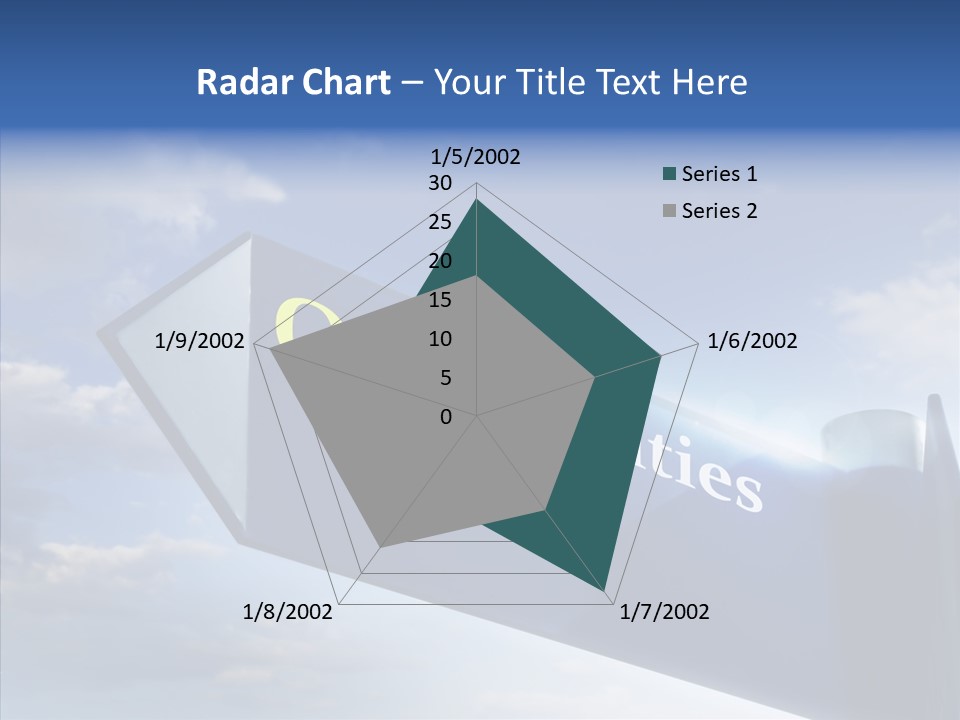 White Background Background Hold PowerPoint Template
