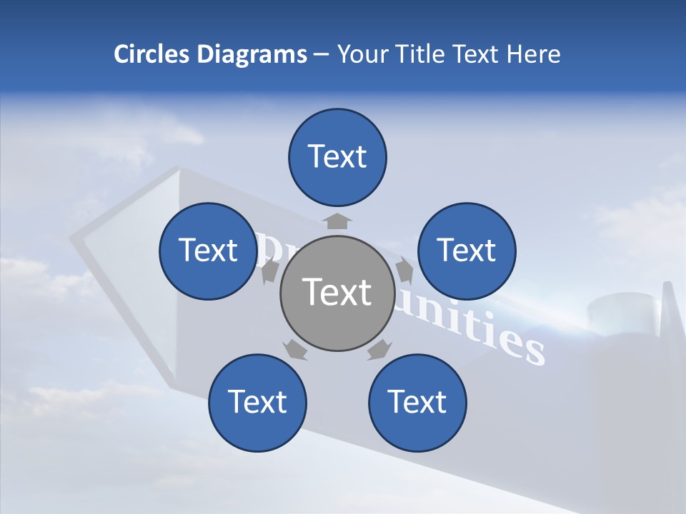 White Background Background Hold PowerPoint Template