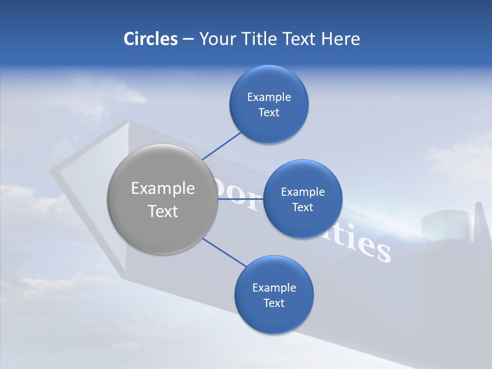 White Background Background Hold PowerPoint Template