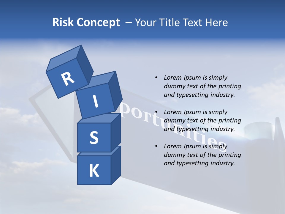 White Background Background Hold PowerPoint Template