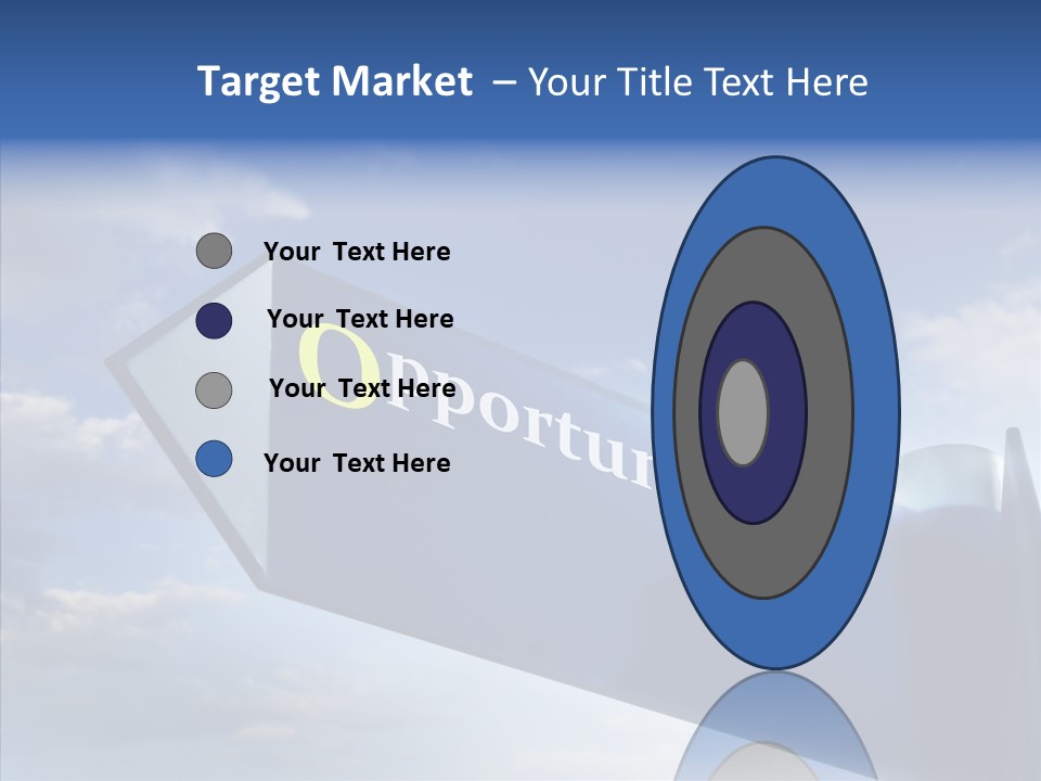 White Background Background Hold PowerPoint Template