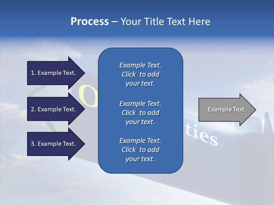 White Background Background Hold PowerPoint Template