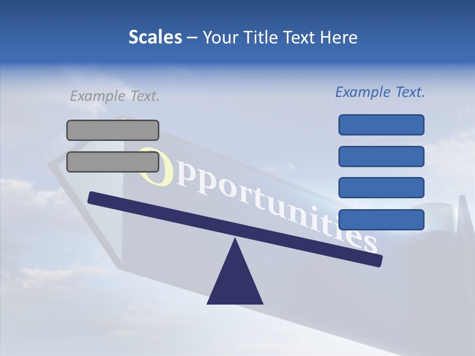 White Background Background Hold PowerPoint Template