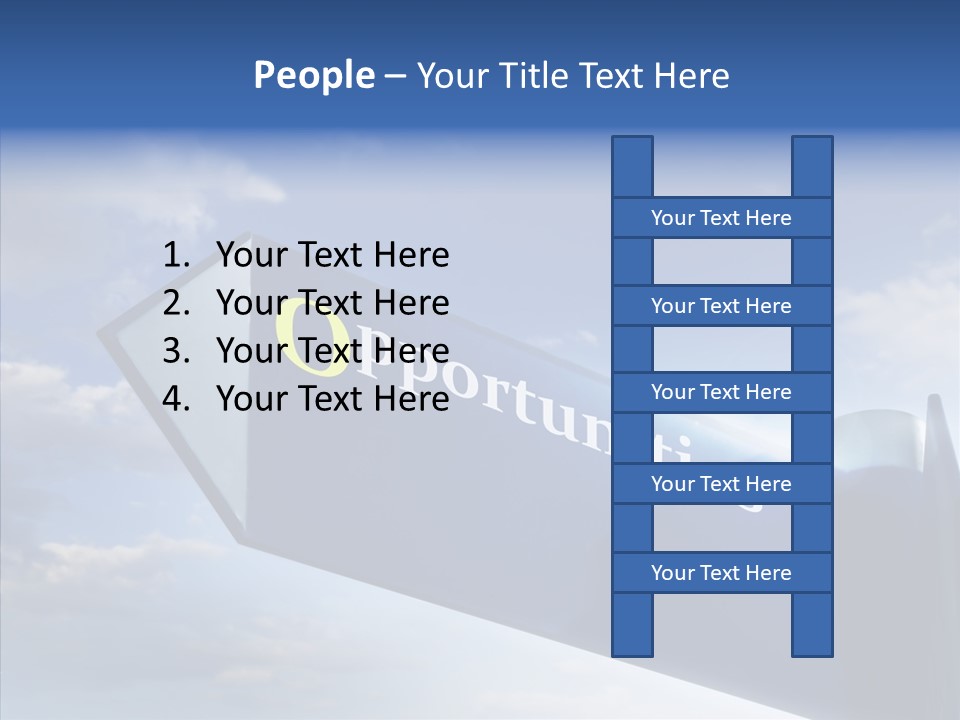 White Background Background Hold PowerPoint Template